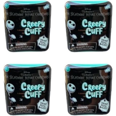 Creepy Cuff Steering Wheel Buddy, 4 Capsules plush slap bracelet