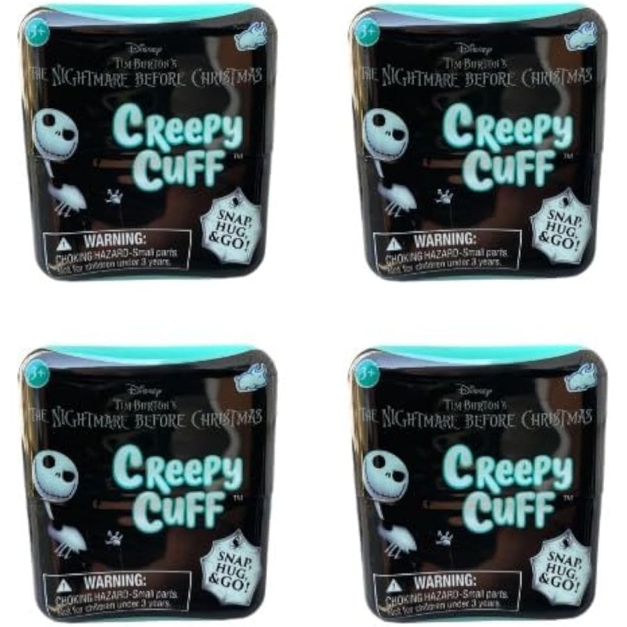 Creepy Cuff Steering Wheel Buddy, 4 Capsules Cutie Cuff plush slap bracelet