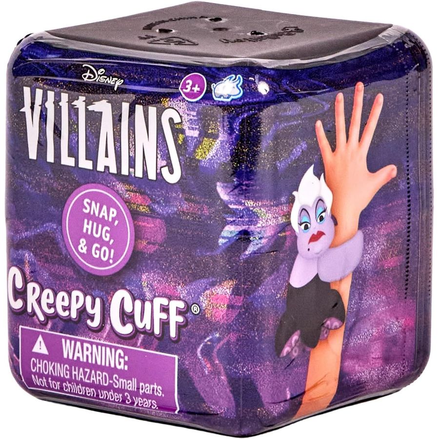 Disney Villains Creepy Cuff Cutie Cuff plush slap bracelet