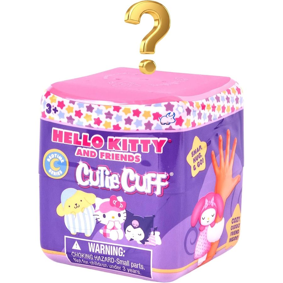 Hello Kitty and Friends Bedtime Series Cuff Cutie Cuff plush slap bracelet