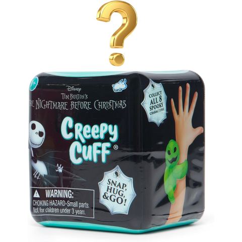 Nightmare Before Christmas Creepy Cuffs Series 1 plush slap bracelet