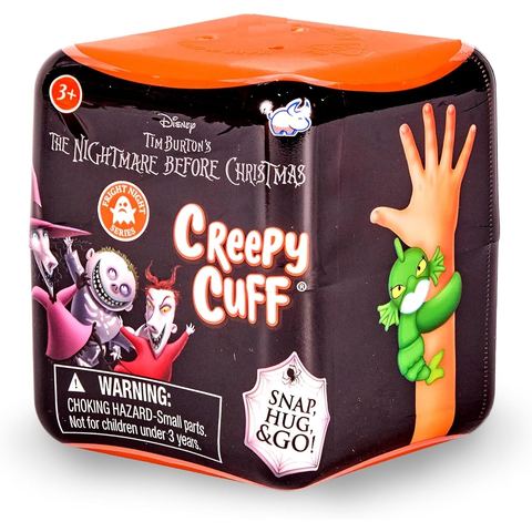 Nightmare Before Christmas Fright Night Cuff plush slap bracelet