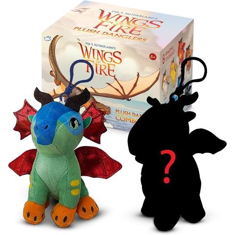 Wings of Fire Glory + Mystery Dragon 2-Pack plush slap bracelet