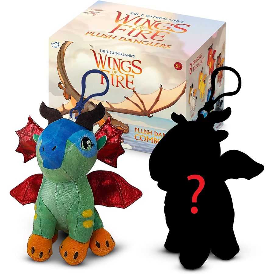 Wings of Fire Glory + Mystery Dragon 2-Pack Cutie Cuff plush slap bracelet